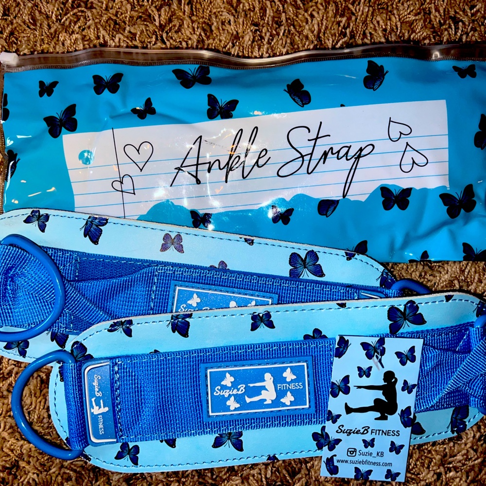 SuzieB Fitness Ankle Straps